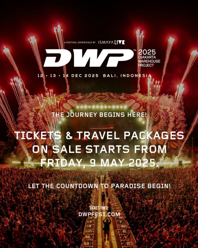 Poster for Djakarta Warehouse Project 2025 ticket sale