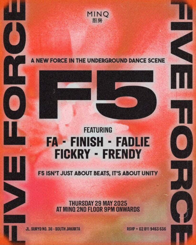 F5 Flyer for F5 event