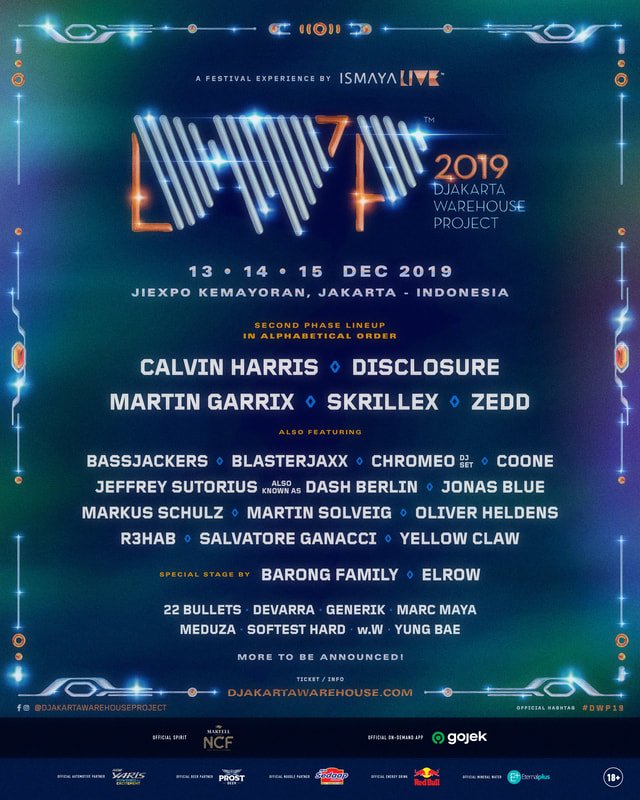 Poster for Djakarta Warehouse Project 2019 DWP19