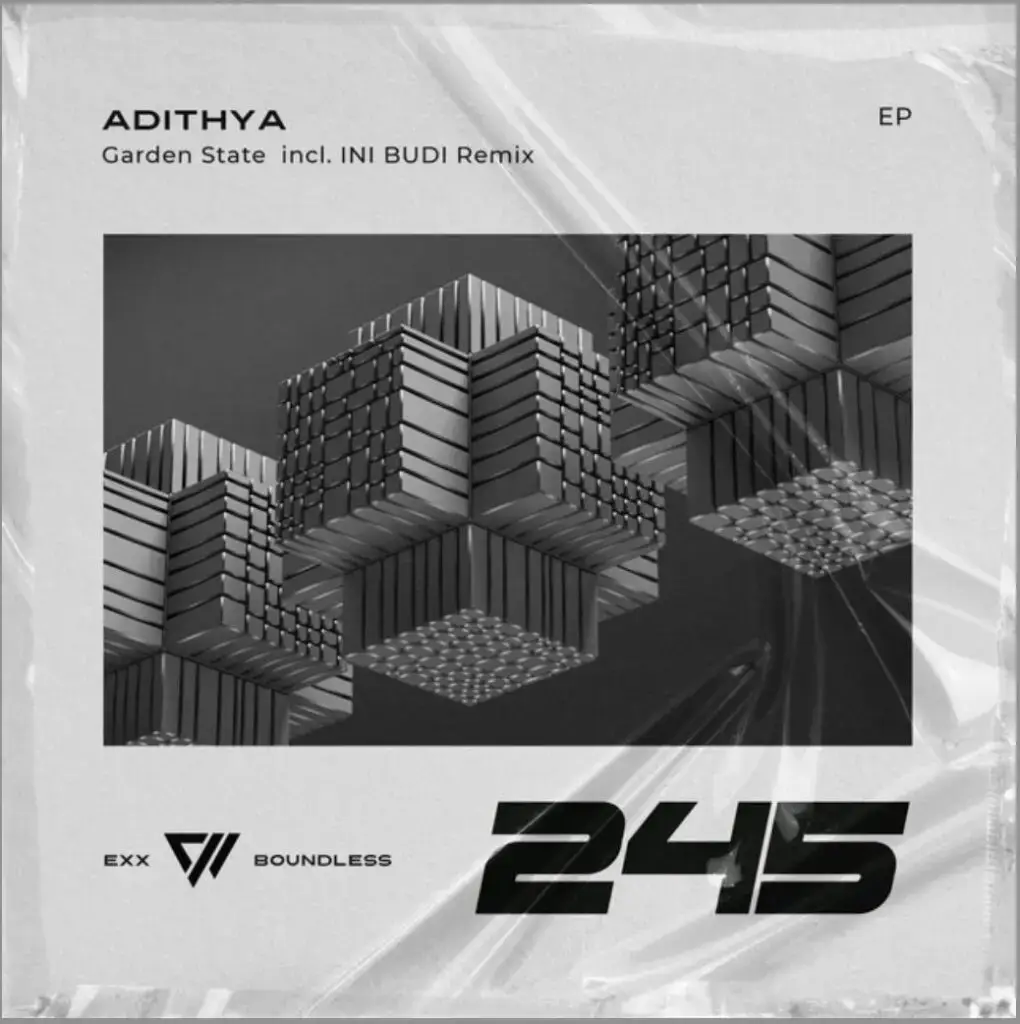 Artwork for Adithya new EP called "Garden State"