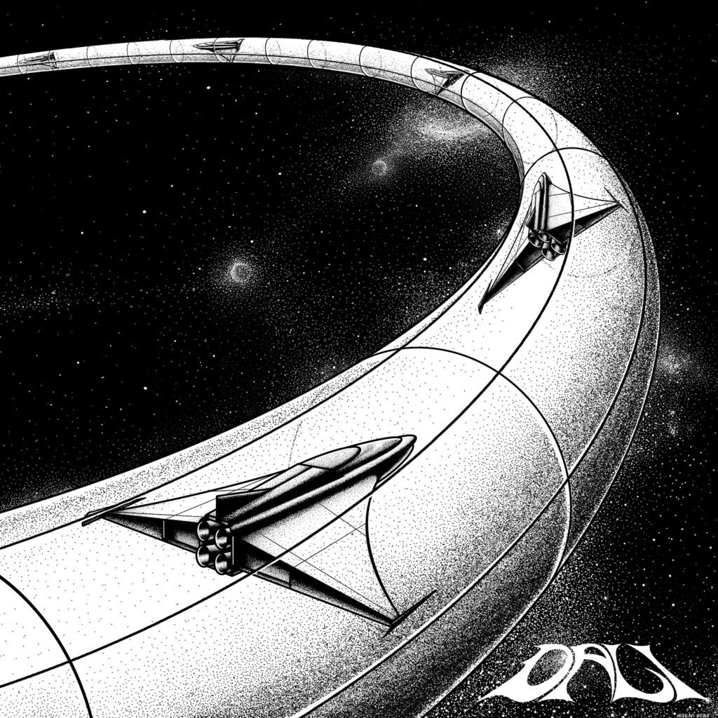 dali maxi Artwork for "Into The Solar Storm/Beyond The Glance" from Dali