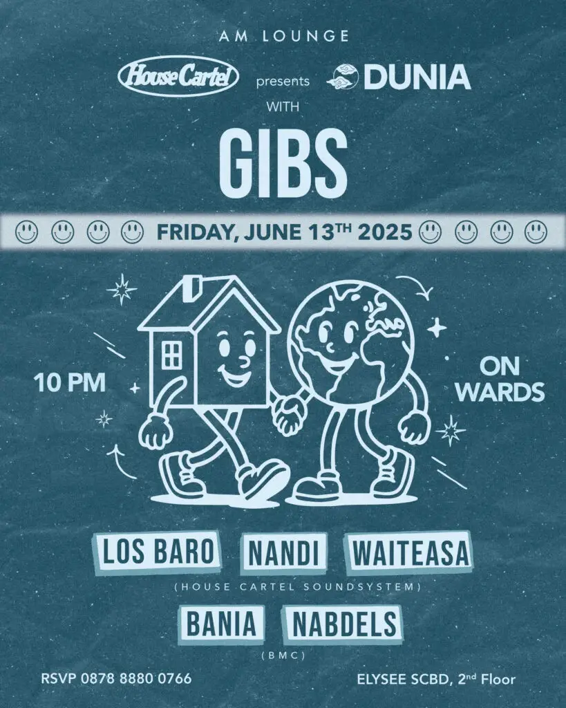 Artwork for House Cartel presents DUNIA with GIBS