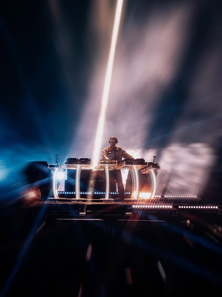 Tiesto on stage