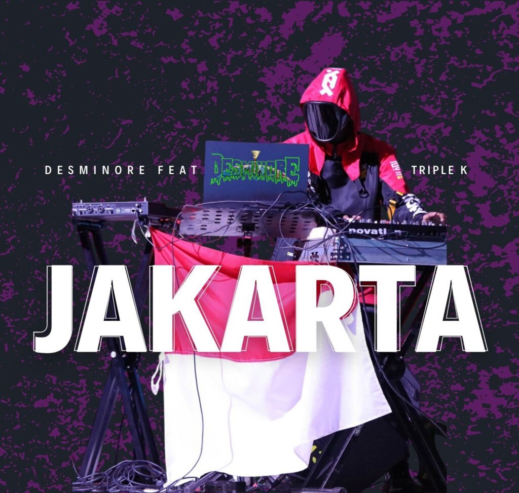 Dark Modern Elegant Singer New Song YouTube Thumbnail - 2 Artwork for Jakarta from Desminore and Triple K