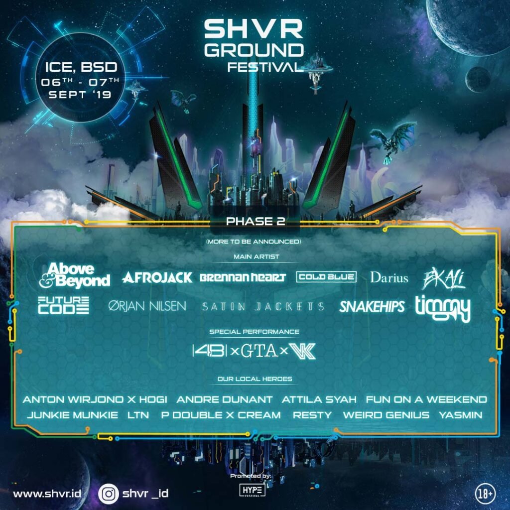 Poster for SHVR Ground Festival 2019