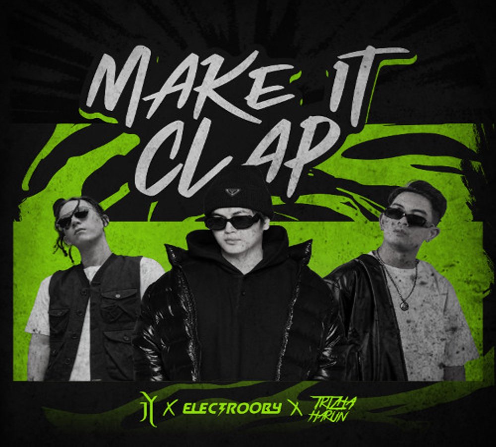 make it clap Artwork for Make It Clap from Electrooby, Trizha Harun and Jay Yen