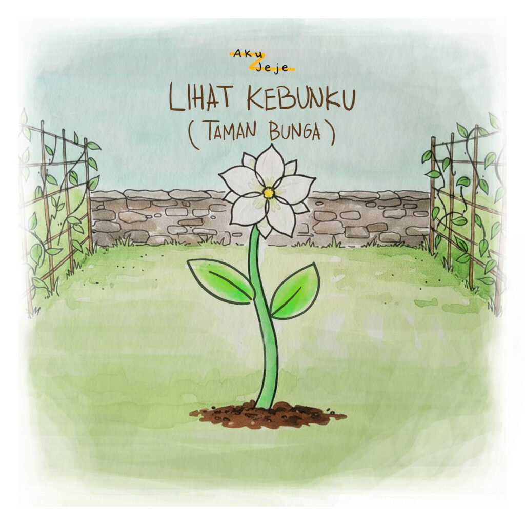 Artwork - Lihat Kebunku Taman Bunga Artwork for Lihat Kebunku from Aku Jeje