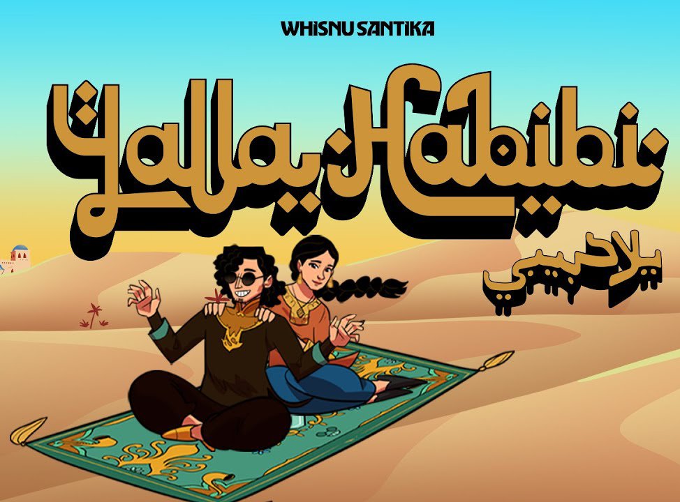 Yalla Habibi - Whisnu Santika Artwork for Yalla Habibi from Whisnu Santika