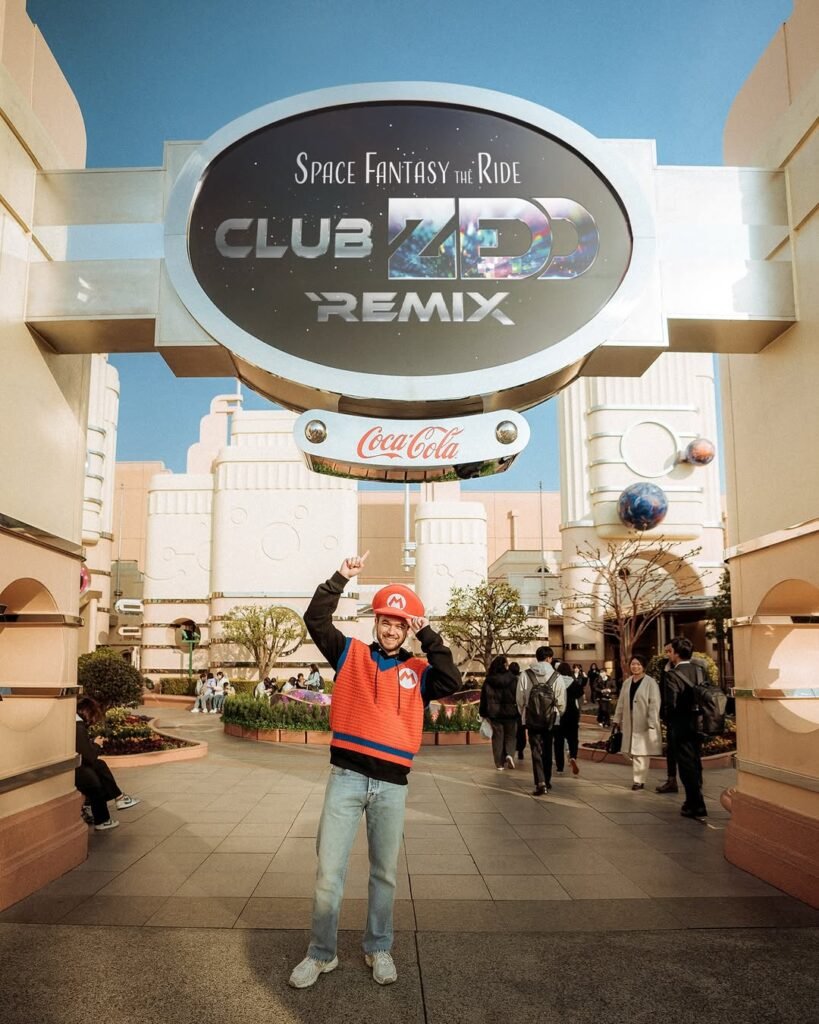 Photo of Zedd at Universal Studios Japan