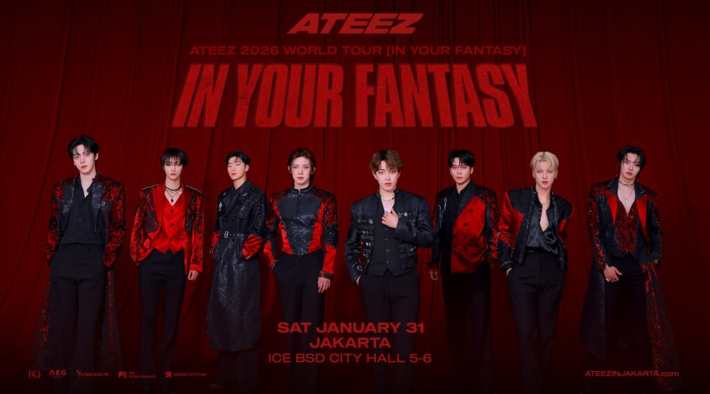 Poster for ATEEZ concert