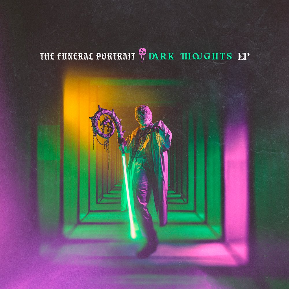 Artwork from The Funeral Portrait for Dark Thoughts EP