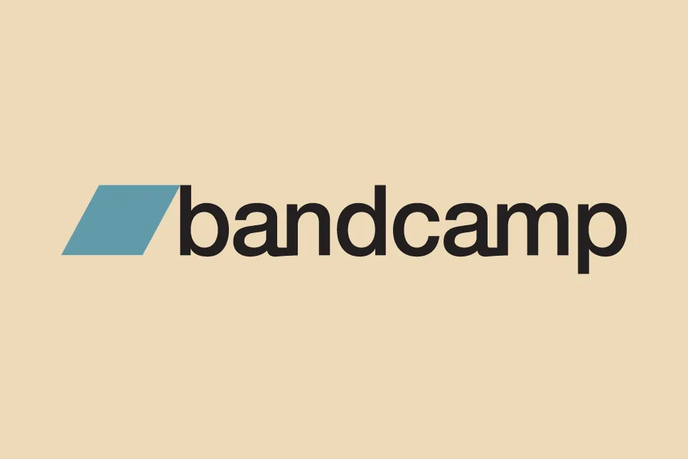 Logo of Bandcamp