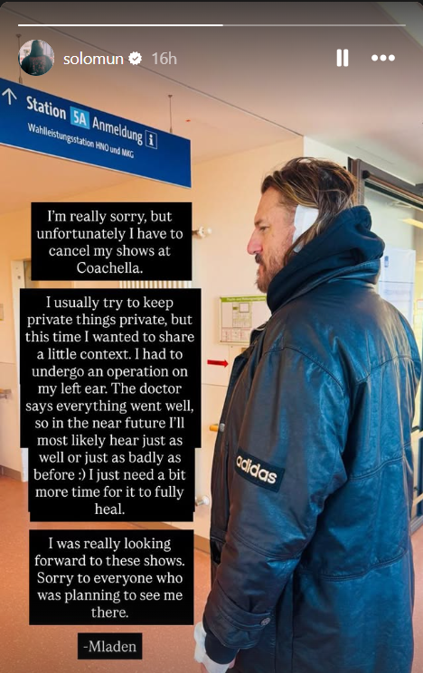 Instagram Story from Solomun