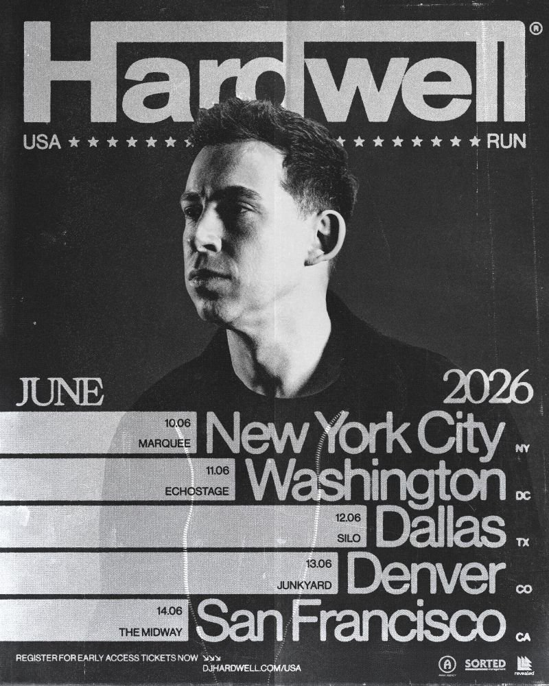 Poster for Hardwell US Tour