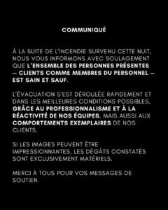 Statement from K Club