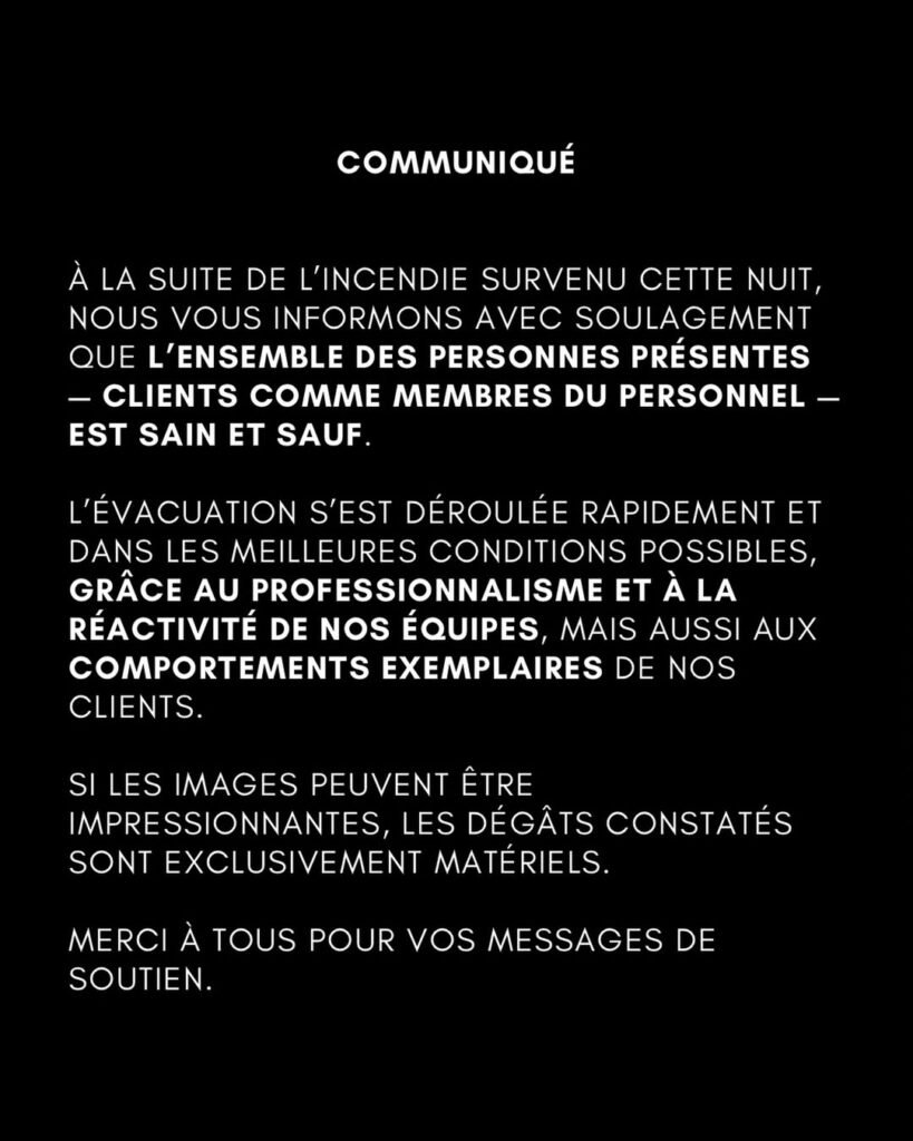 Statement from K Club