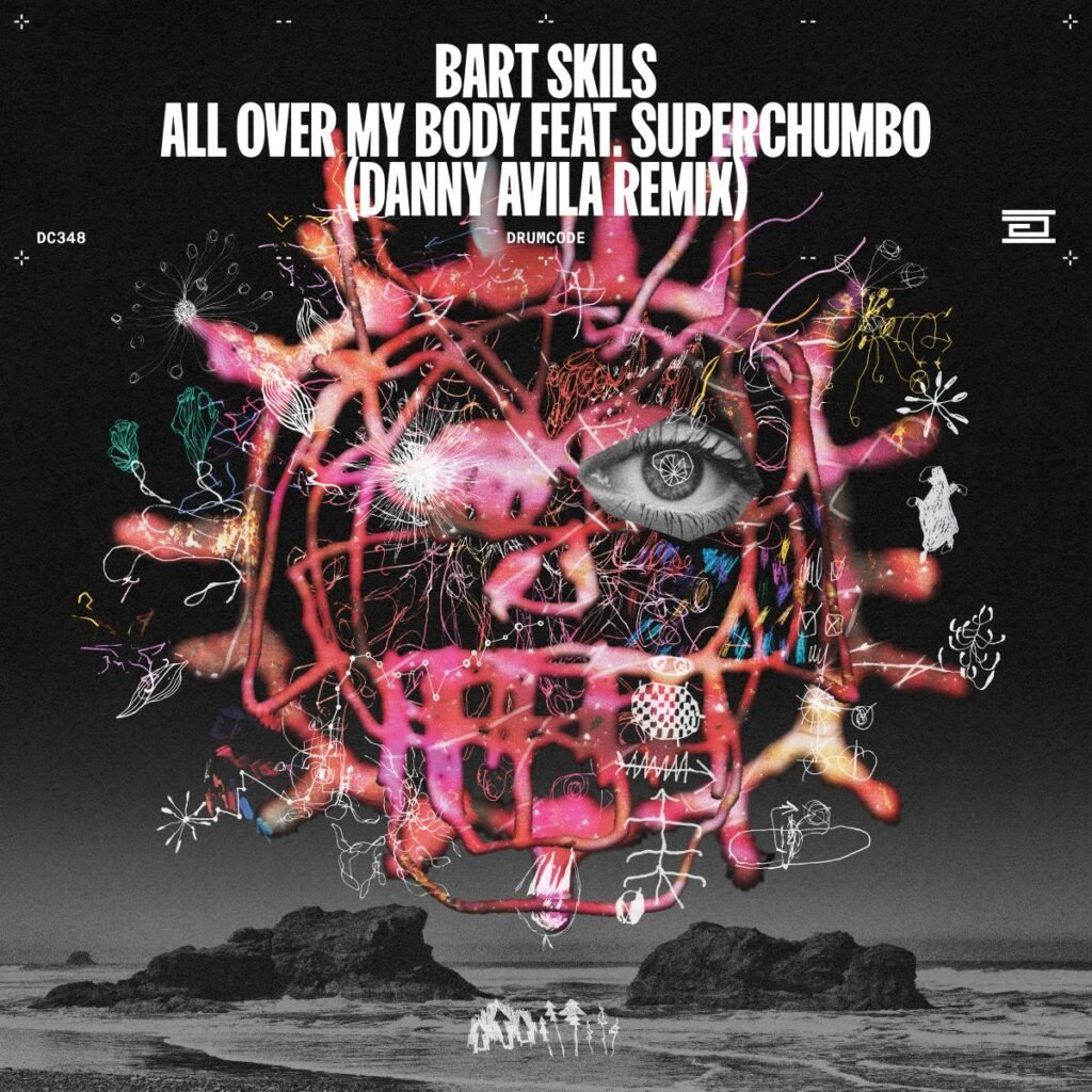Artwork from Danny Avila for All Over My Body
