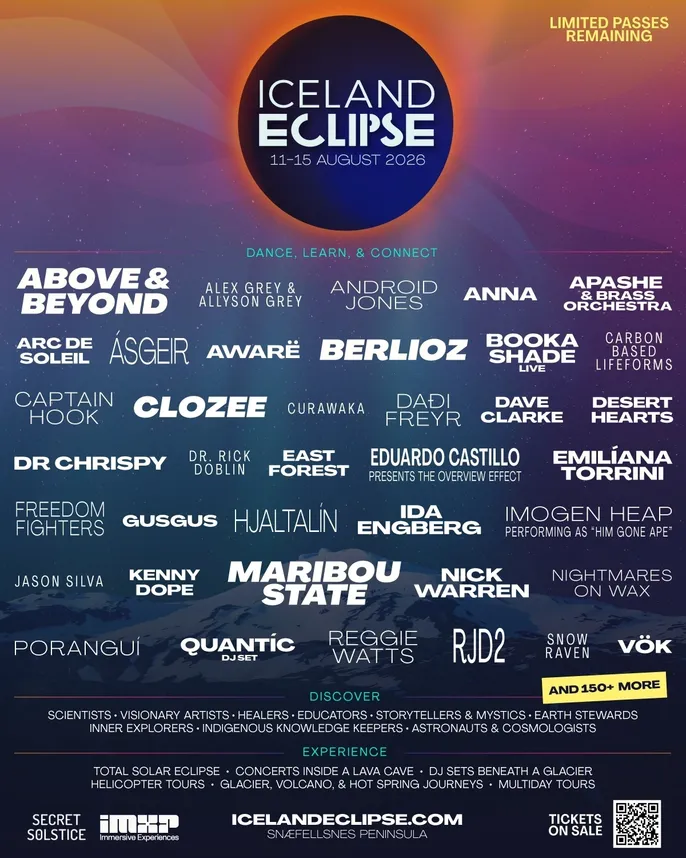 Iceland Flyer for Iceland Eclipse
