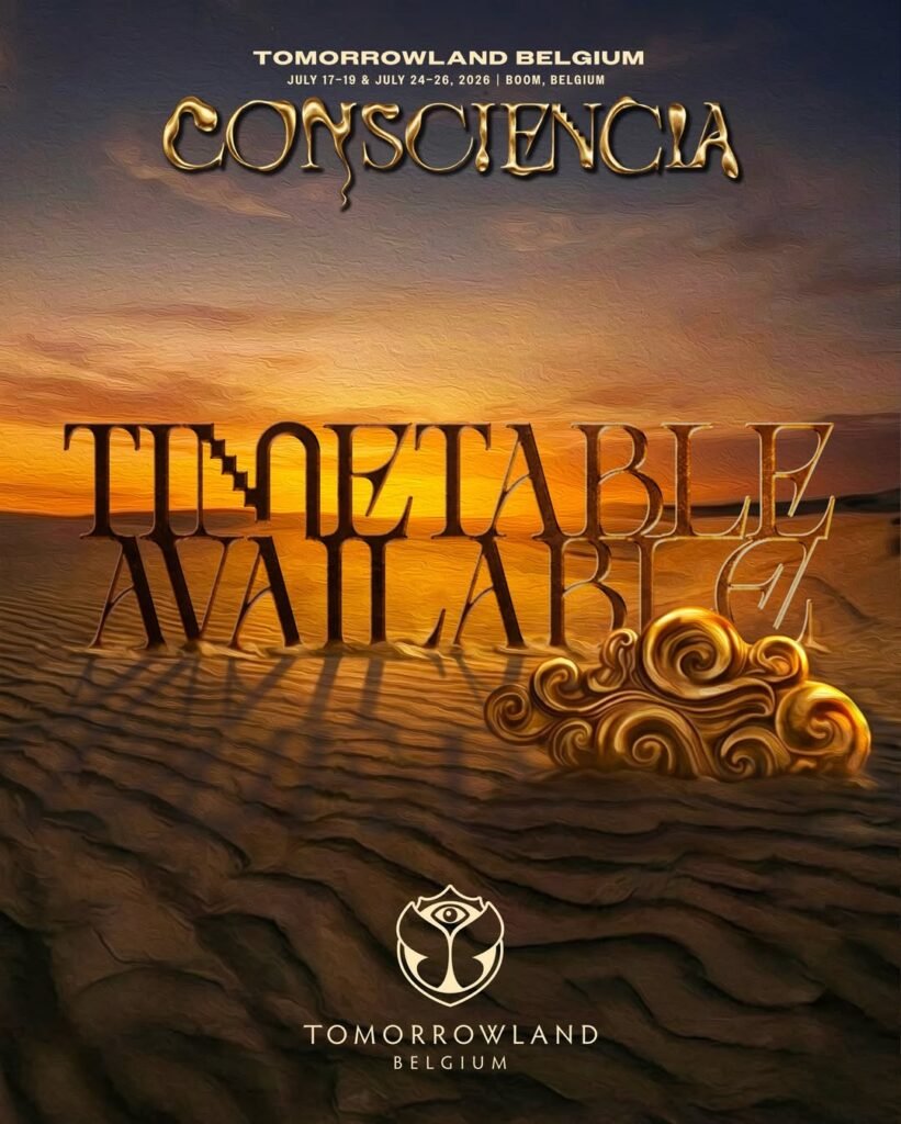 Tomorrowland timetable Tomorrowland set times
