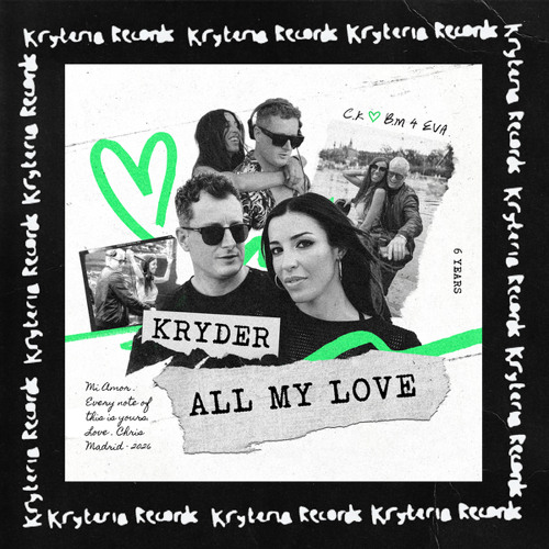 Artwork from Kryder for All My Love