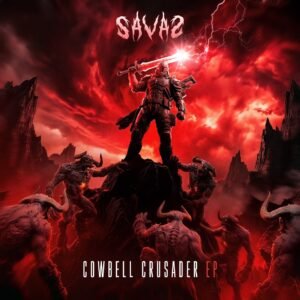 Artwork from SAVAS for Cowbell Crusader EP