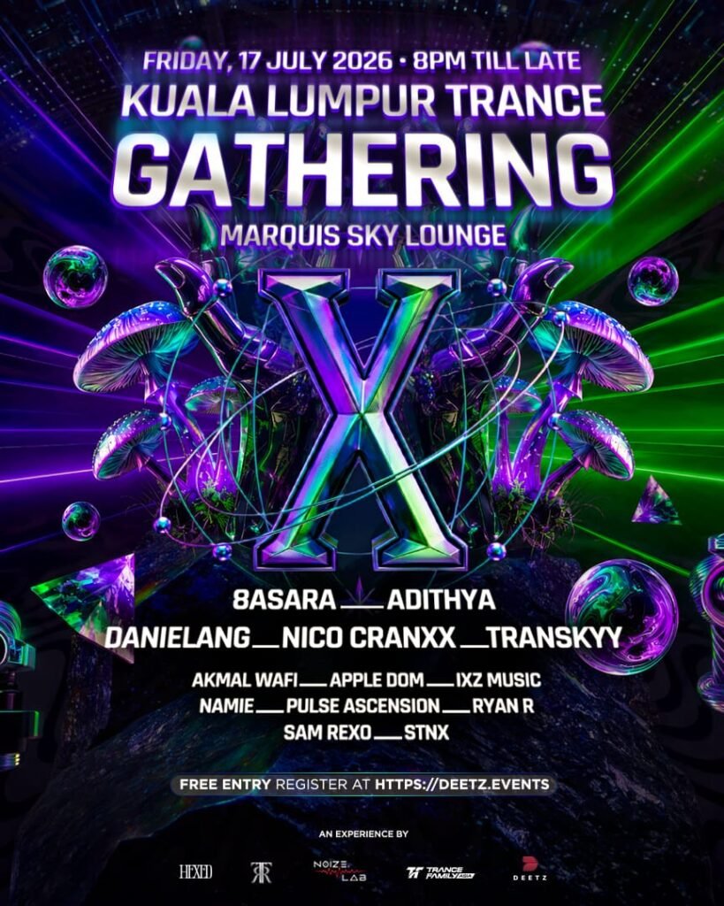 Poster for Kuala Lumpur Trance Gathering
