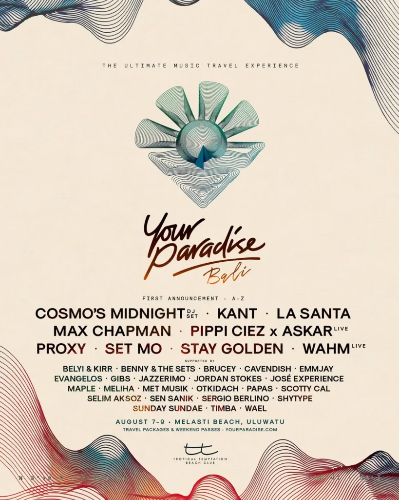 Your Paradise Poster for Your Paradise Bali 2026