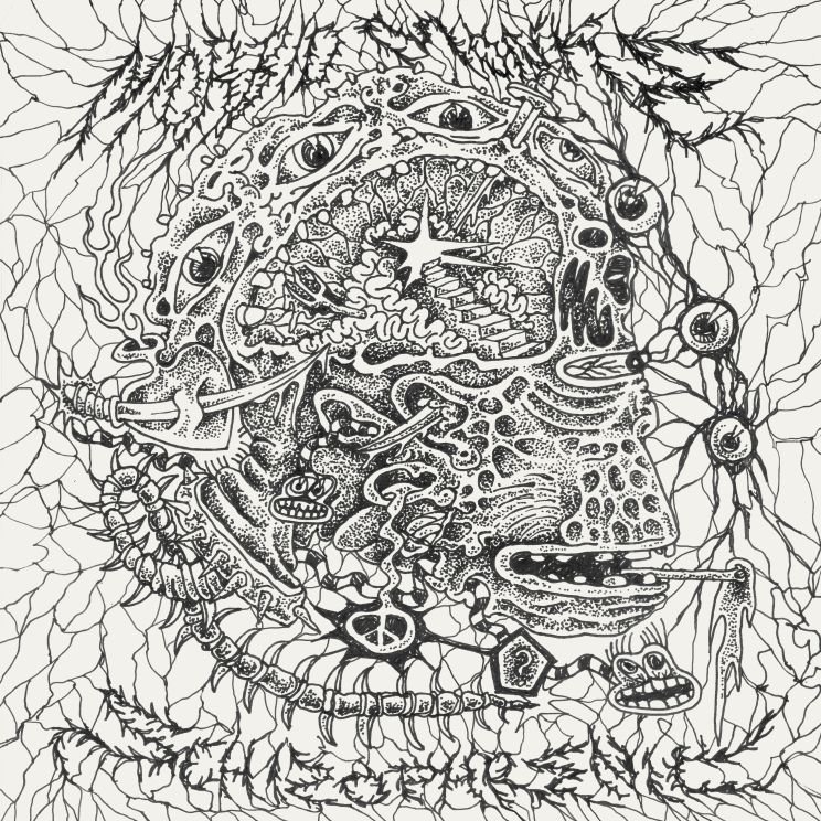 MORBID MONKE_SCHIZOPHRENIC_ARTWORK BY MADE KRISNA Artwork from Morbid Monke for Schizophrenic