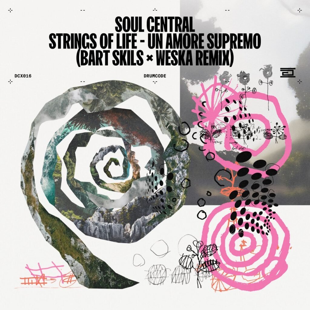 DCX016-1 Artwork from Bart Skils & Weska for Strings Of Life